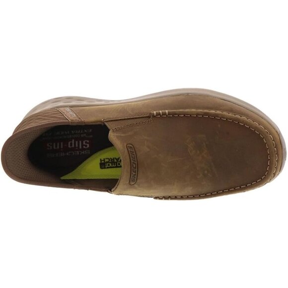 〽️Closed Toe Loafers Sneakers Men\'s Desert Leather Slip On Warm Comfortable